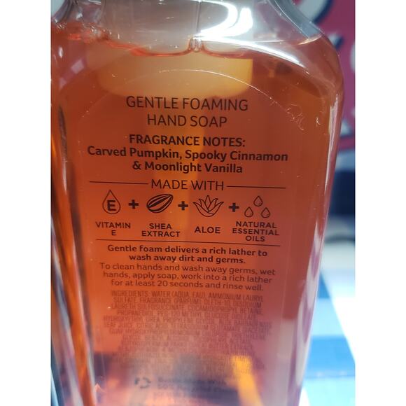 BBW Purrfect Pumpkin Gentle Foaming Hand Soap 2 Pack - Picture 2 of 2